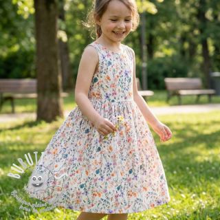 Viscose lin Shabby chic design D