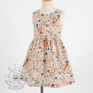 Viscose lin Botanic design B