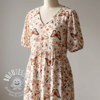 Viscose lin Botanic design C