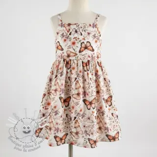 Viscose lin Botanic design C