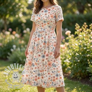 Viscose lin Sweet and small design B