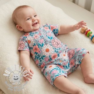 Viscose lin Bright and bold design D