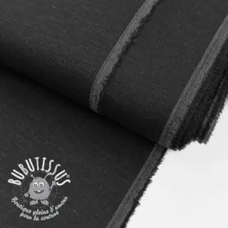 Viscose lin SPANDEX black
