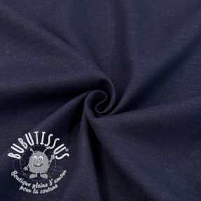 Viscose lin SPANDEX marine