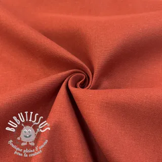 Viscose lin SPANDEX terracotta