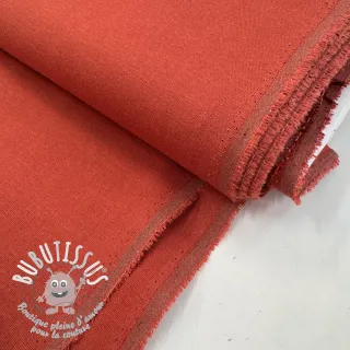 Viscose lin SPANDEX terracotta