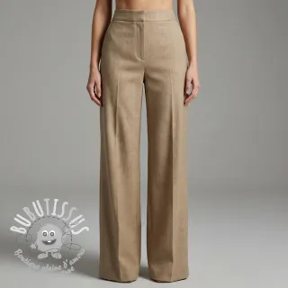 Viscose lin SPANDEX taupe