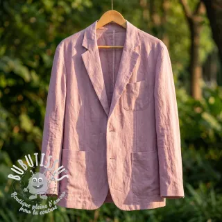 Viscose lin SPANDEX lilac