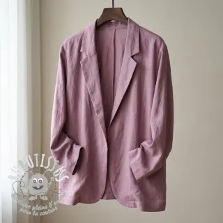 Viscose lin SPANDEX lilac