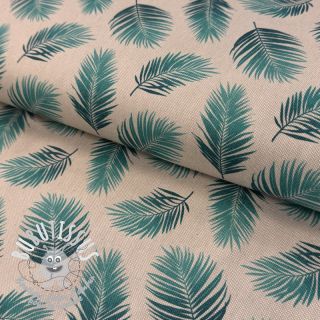 Tissu déco Linenlook Baracoa canard