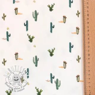 Jersey Safari off white digital print