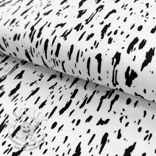 Jersey Dots and shapes white