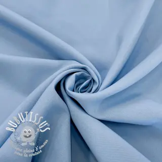Tissu pour tailleur femme BI STRETCH light blue