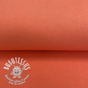 Bord-côte lisse rose ORGANIC