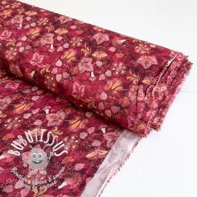 Viscose RAYON POPLIN Dark barrock design C