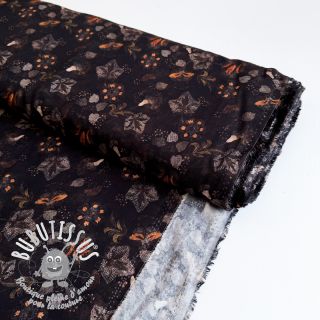 Viscose RAYON POPLIN Dark barrock design A