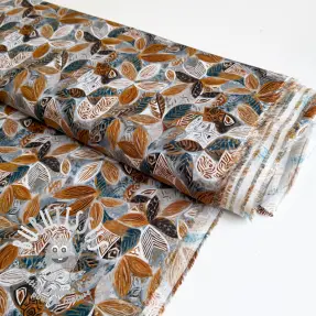 Viscose RAYON POPLIN Floral design E