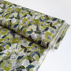 Viscose RAYON POPLIN Floral design D