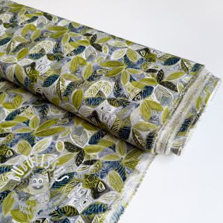 Viscose RAYON POPLIN Floral design D