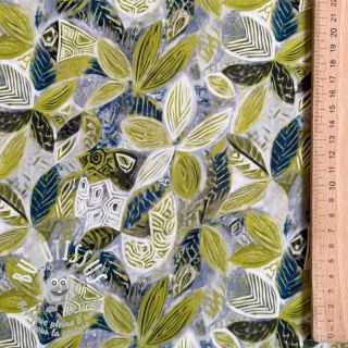 Viscose RAYON POPLIN Floral design D