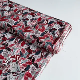 Viscose RAYON POPLIN Floral design C