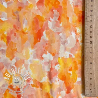 Viscose RAYON POPLIN Faded spots design E