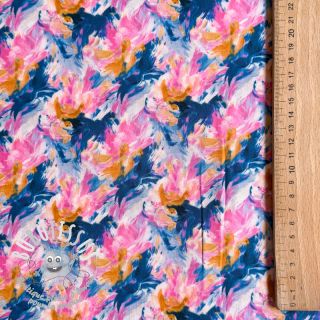 Viscose RAYON POPLIN Faded spots design A