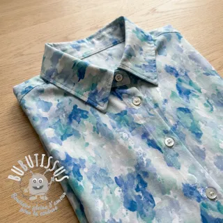 Viscose RAYON POPLIN Faded spots design C