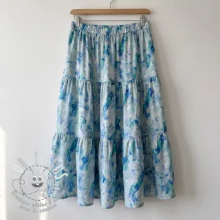Viscose RAYON POPLIN Faded spots design C