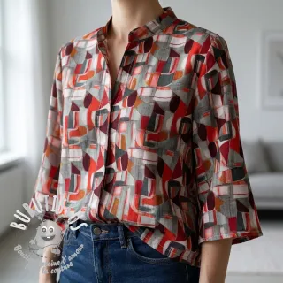 Viscose RAYON POPLIN Leona design C