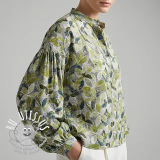 Viscose RAYON POPLIN Floral design D