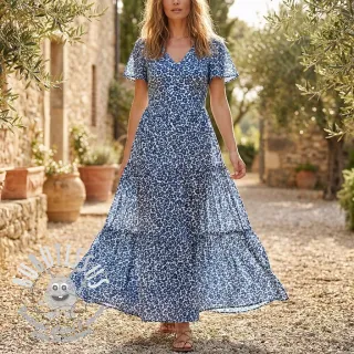 Viscose RAYON POPLIN Eve design D