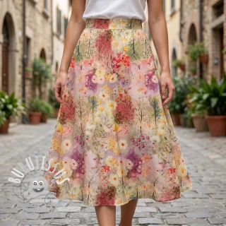 Viscose RAYON POPLIN Love design B
