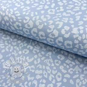 JEANS DENIM Leopard light blue