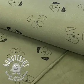 Sweat envers minkee SOFT Dogs pickle