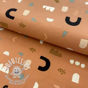 Jersey Safari objects dark apricot