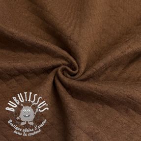 Sweat matelassé brown