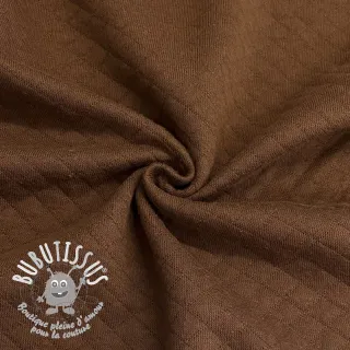 Sweat matelassé brown