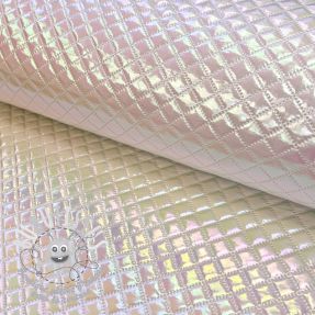 Tissu matelassé Fancy diamonds offwhite