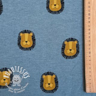 Sweat envers minkee Lions smoke blue melange