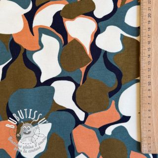 Sweat envers minkee SOFT Abstract nutmeg