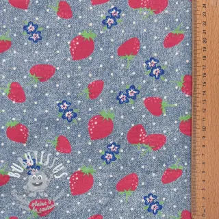 JEANS Strawberry light blue