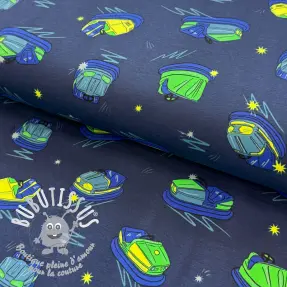 Jersey NEON Bumper cars midnight blue