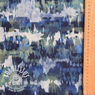 Softshell Abstract navy digital print