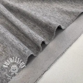 Jersey BRUSHED RIB grey