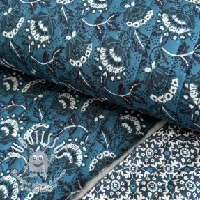 Tissu coton QUILT DOUBLE SIDED Stripe design A