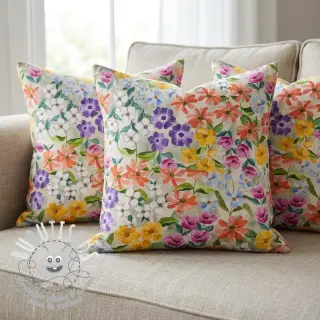 Tissu déco Floralia multi digital print