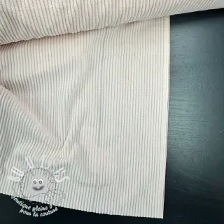 Tissu velours cotelé 6W COTTON TOUCH rose 2nd class