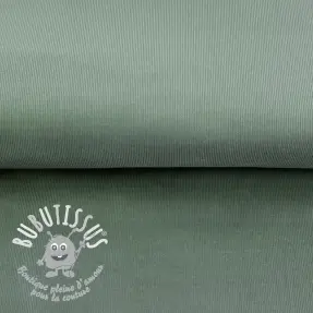 Tissu velours cotelé fin sage