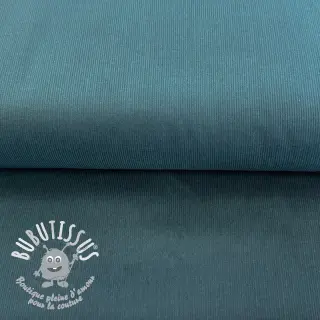 Tissu velours cotelé fin teal